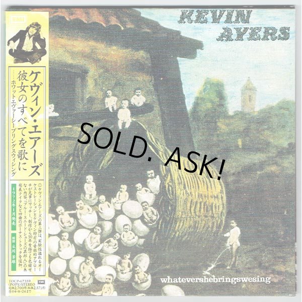 Photo1: KEVIN AYERS / WHATEVERSHEBRINGSWESING (Used Japan Mini LP CD) (1)