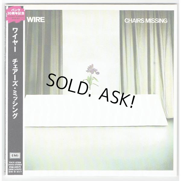 Photo1: CHAIRS MISSING (USED JAPAN MINI LP CD) WIRE  (1)