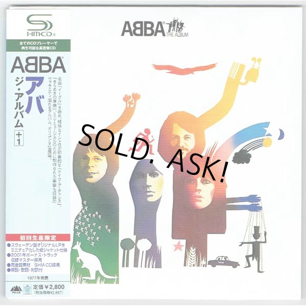 Photo1: ABBA / THE ALBUM (Used Japan Mini LP SHM-CD)  (1)