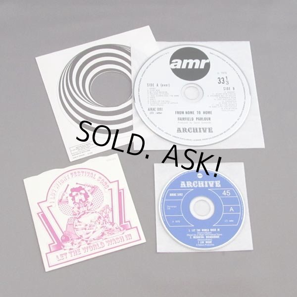 Photo4: FROM HOME TO HOME (USED JAPAN MINI LP CD + Promo OBI) FAIRFIELD PARLOUR  (4)