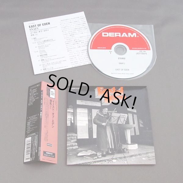 Photo3: SNAFU (USED JAPAN MINI LP CD + Promo OBI) EAST OF EDEN  (3)