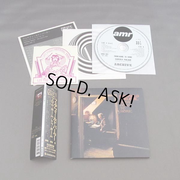 Photo3: FROM HOME TO HOME (USED JAPAN MINI LP CD + Promo OBI) FAIRFIELD PARLOUR  (3)