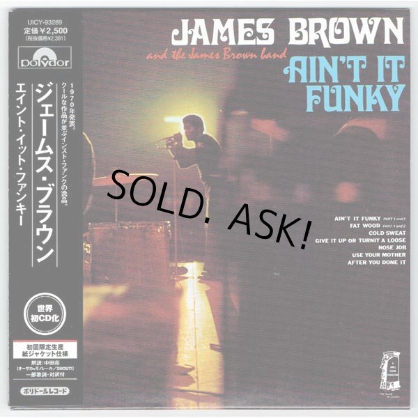 Photo1: AIN'T IT FUNKY (USED JAPAN MINI LP CD) JAMES BROWN  (1)