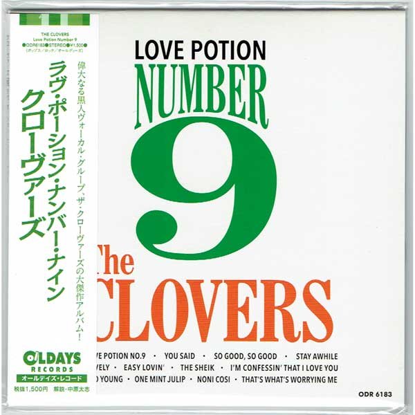 Photo1: THE CLOVERS / LOVE POTION NUMBER 9 (Brand New Japan Mini LP CD) * B/O * (1)