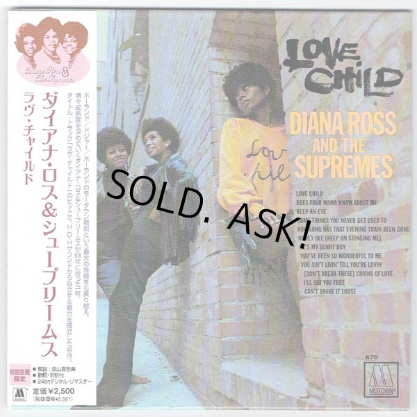 Photo1: DIANA ROSS & THE SUPREMES / LOVE CHILD (Used Japan Mini LP CD) (1)