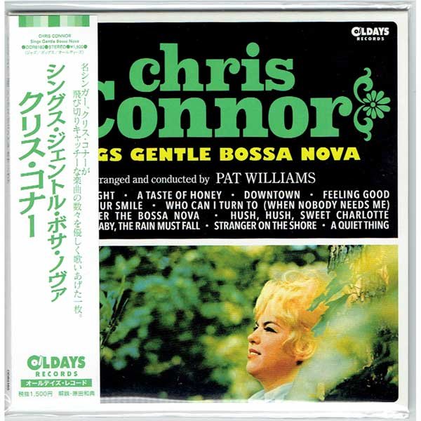 Photo1: CHRIS CONNOR / SINGS GENTLE BOSSA NOVA (Brand New Japan Mini LP CD)  * B/O * (1)