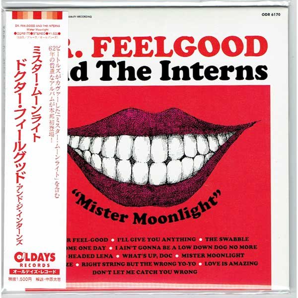 Photo1: DR. FEELGOOD AND THE INTERNS / MR. MOONLIGHT (Brand New Japan mini LP CD) * B/O * (1)