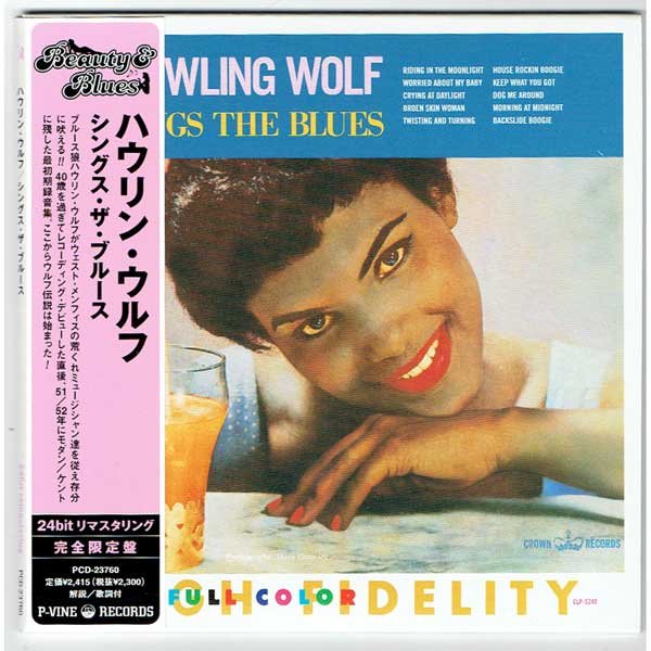 Photo1: HOWLING WOLF / SINGS THE BLUES (Used Japan mini LP CD) HOWLIN' WOLF  (1)