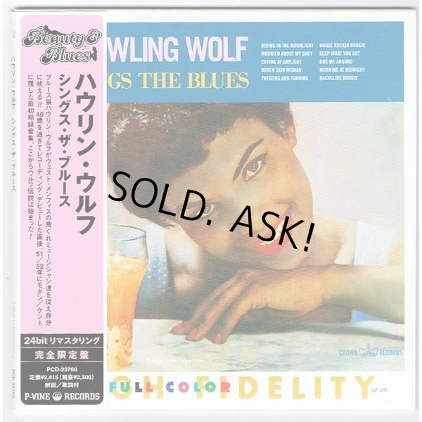 Photo1: HOWLING WOLF / SINGS THE BLUES (Used Japan mini LP CD) HOWLIN' WOLF  (1)
