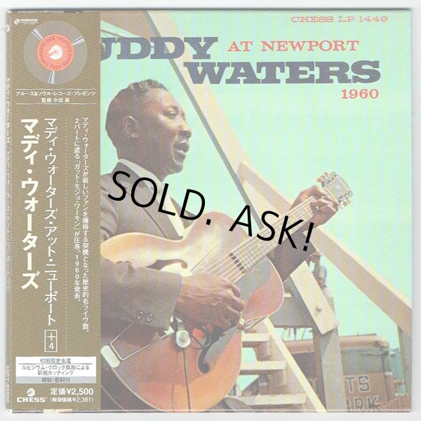 Photo1: MUDDY WATERS AT NEW PORT 1960 (USED JAPAN MINI LP CD) MUDDY WATERS  (1)