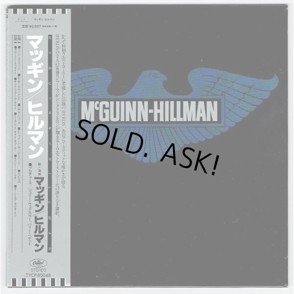 Photo1: McGUINN - HILLMAN (USED JAPAN MINI LP SHM-CD) McGUINN & HILLMAN  (1)