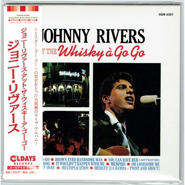 Photo1: JOHNNY RIVERS / JOHNNY RIVERS AT THE WHISKY A GO GO (Brand New Japan mini LP CD) * B/O * (1)