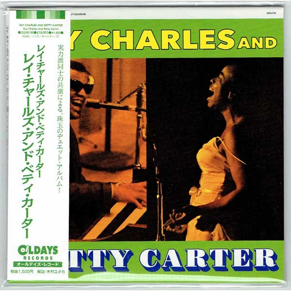 Photo1: RAY CHARLES AND BETTY CARTER / RAY CHARLES AND BETTY CARTER (Brand New Japan Mini LP CD)  * B/O * (1)