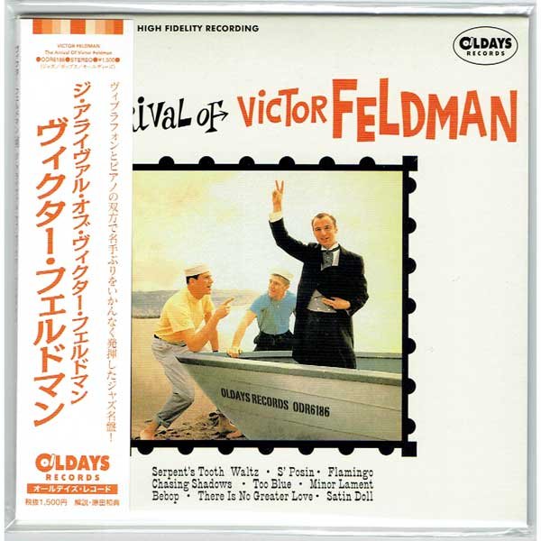 Photo1: VICTOR FELDMAN / THE ARRIVAL OF VICTOR FELDMAN (Brand New Japan mini LP CD) * B/O * (1)
