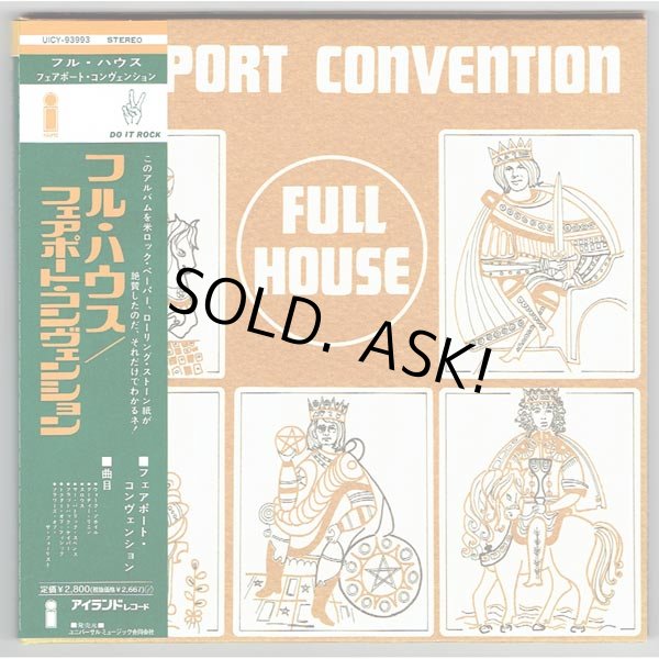 Photo1: FAIRPORT CONVENTION / FULL HOUSE (Used Japan Mini LP SHM-CD) (1)