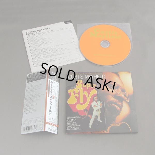 Photo2: SUPER FLY (USED JAPAN MINI LP SHM-CD) CURTIS MAYFIELD  (2)