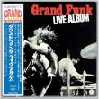 Photo1: LIVE ALBUM (USED JAPAN MINI LP CD) GRAND FUNK RAILROAD  (1)