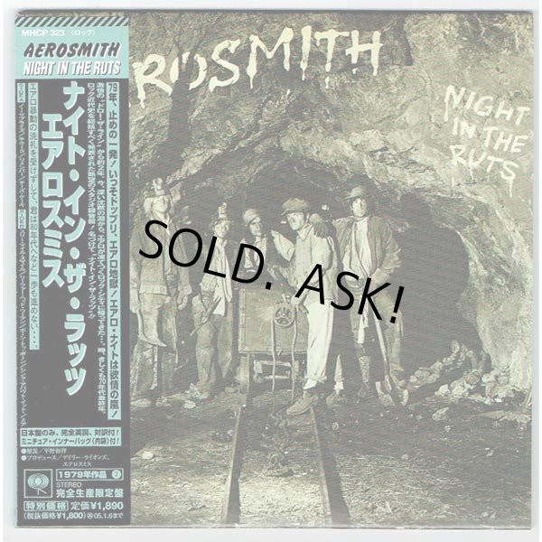 Photo1: AEROSMITH / NIGHT IN THE RUTS (Used Japan Mini LP CD) (1)