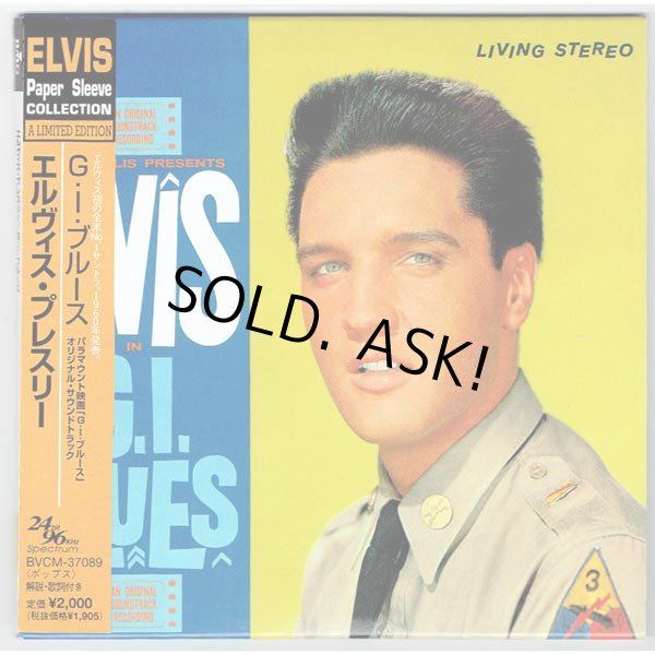 Photo1: G. I. BLUES (USED JAPAN MINI LP CD) ELVIS PRESLEY  (1)