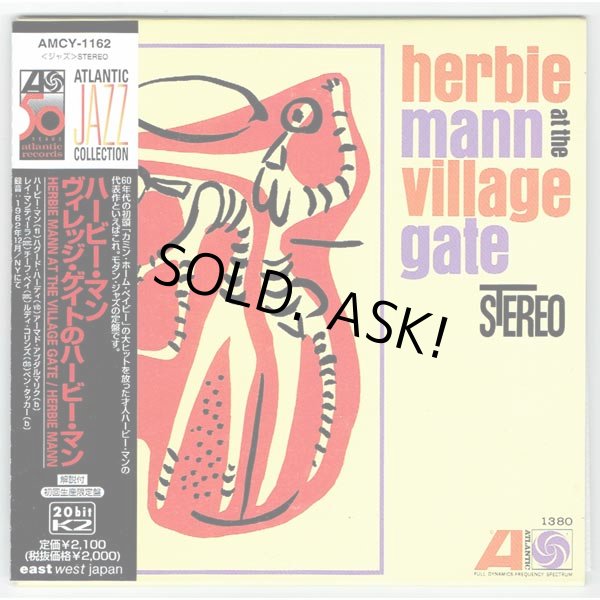 Photo1: AT THE VILLAGE GATE (USED JAPAN MINI LP CD) HERBIE MANN  (1)