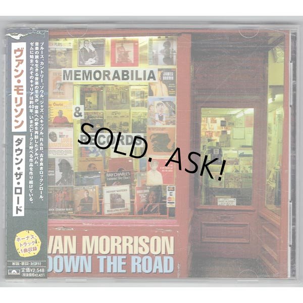 Photo1: DOWN THE ROAD (USED JAPAN JEWEL CASE CD) VAN MORRISON  (1)