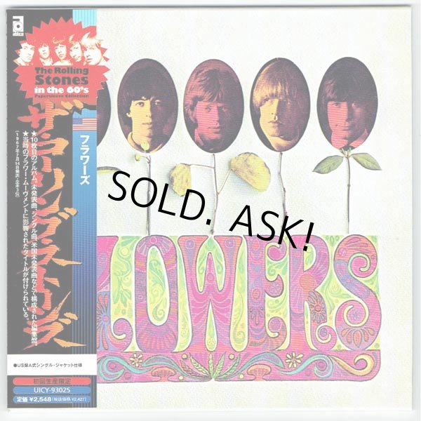 Photo1: FLOWERS (USED JAPAN MINI LP CD) THE ROLLING STONES  (1)