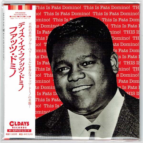 Photo1: FATS DOMINO / THIS IS FATS DOMINO! (Brand New Japan Mini LP CD) * B/O * (1)