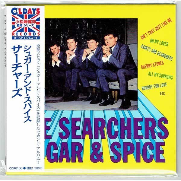 Photo1: THE SEARCHERS / SUGAR & SPICE (Brand New Japan mini LP CD) * B/O * (1)