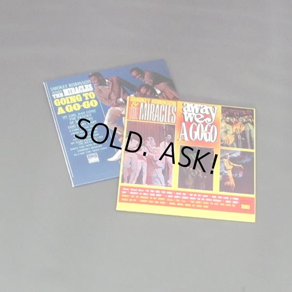 Photo3: GOING TO A GO-GO & AWAY WE A GO-GO (USED JAPAN MINI LP SHM-CD) SMOKEY ROBINSON & THE MIRACLES  (3)