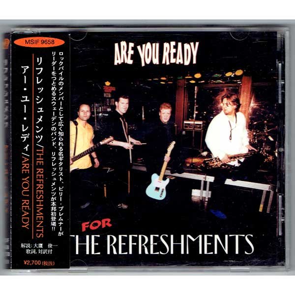 Photo1: THE REFRESHMENTS / ARE YOU READY (Used Japan Jewel Case CD) (1)