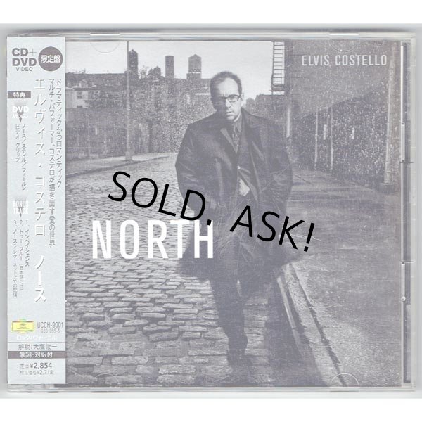 Photo1: ELVIS COSTELLO / NORTH (Used Japan Jewel Case CD + DVD) (1)