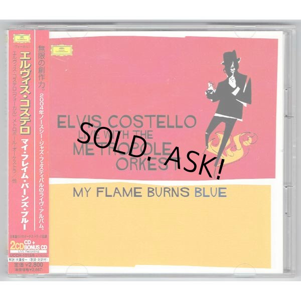 Photo1: ELVIS COSTELLO / MY FLAME BURNS BLUE + Bonus CD (Used Japan Jewel Case CD) (1)