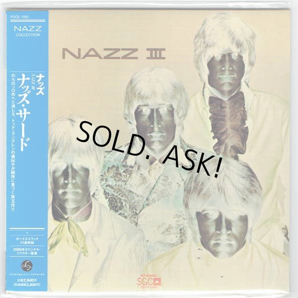 Photo1: NAZZ III (BRAND NEW JAPAN MINI LP CD) NAZZ  (1)