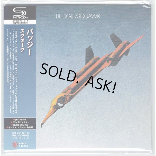 Photo1: SQUAWK (BRAND NEW JAPAN MINI LP SHM-CD) BUDGIE  (1)