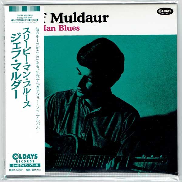 Photo1: GEOFF MULDAUR / SLEEPY MAN BLUES (Brand New Japan mini LP CD) * B/O * (1)