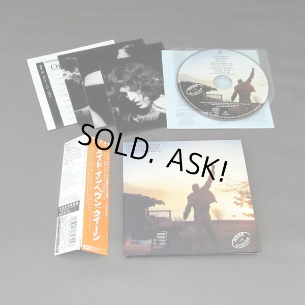 Photo2: QUEEN / MADE IN HEAVEN - Version 1 - Replica OBI (Used Japan Mini LP CD) (2)
