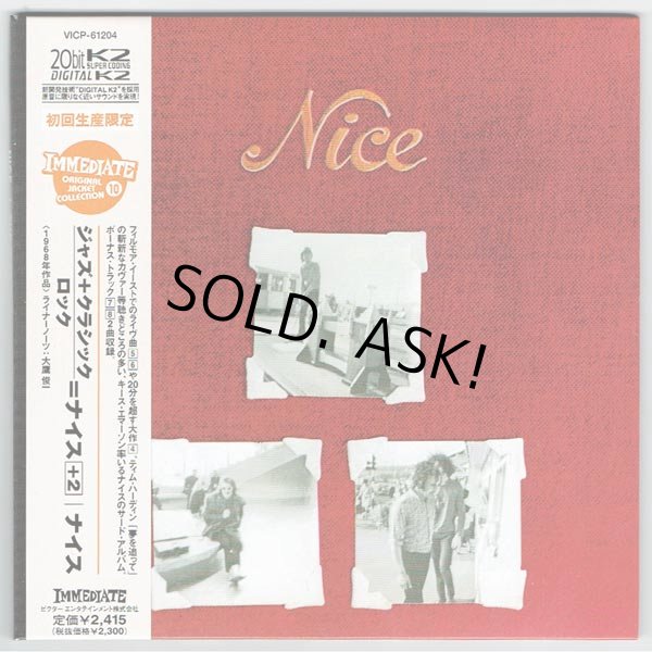 Photo1: NICE (USED JAPAN MINI LP CD) THE NICE  (1)