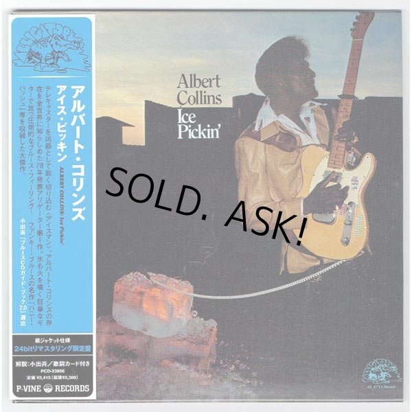 Photo1: ALBERT COLLINS / ICE PICKIN' (Used Japan Mini LP CD) (1)