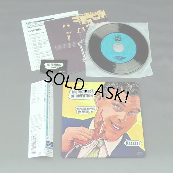 Photo2: WEASELS RIPPED MY FLESH (USED JAPAN MINI LP CD) FRANK ZAPPA  (2)