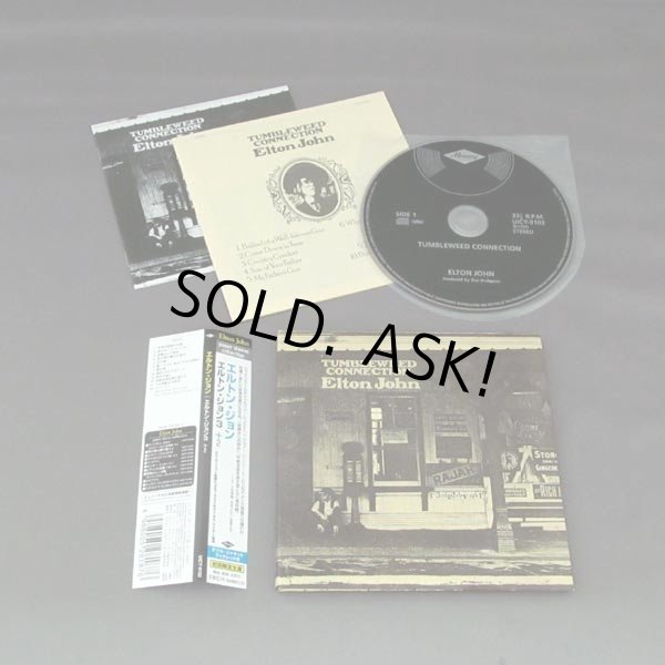 Photo2: ELTON JOHN / TUMBLEWEED CONNECTION (Used Japan Mini LP CD) (2)
