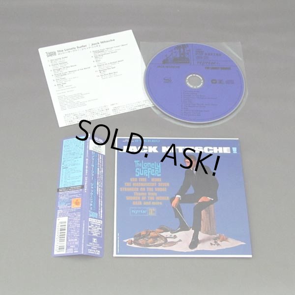 Photo2: JACK NITZSCHE / THE LONELY SURFER (Used Japan mini LP SHM-CD) (2)