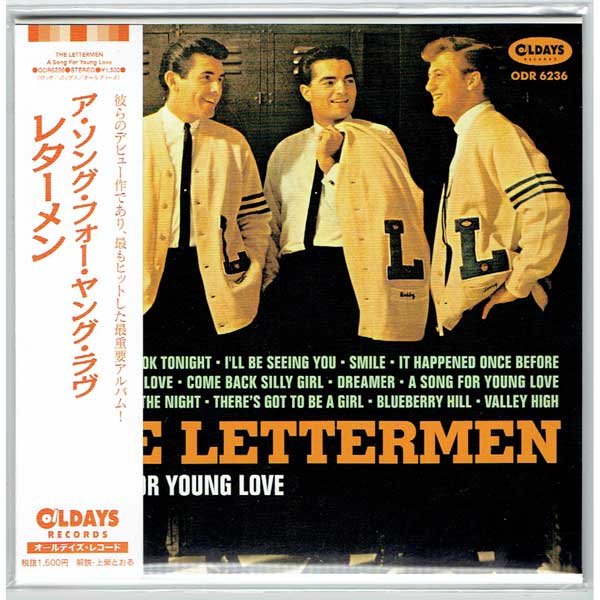 Photo1: THE LETTERMEN / A SONG FOR YOUNG LOVE (Brand New Japan Mini LP CD)  * B/O * (1)