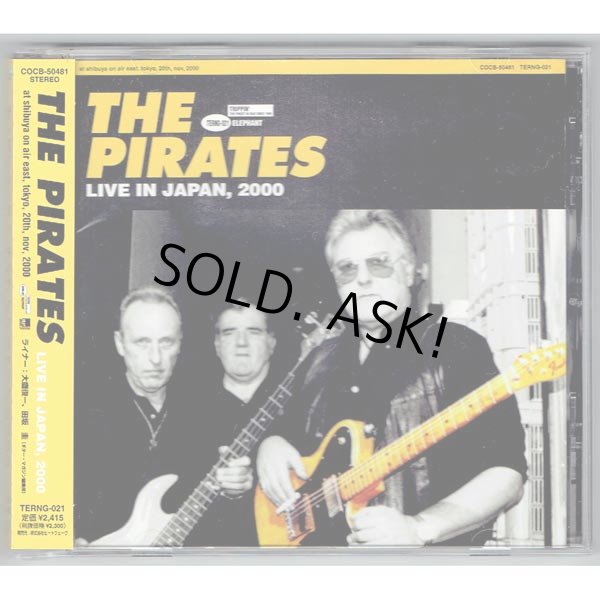 Photo1: THE PIRATES / LIVE IN JAPAN, 2000 (Used Japan Jewel Case CD) (1)