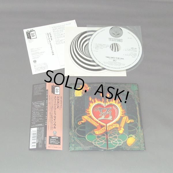 Photo2: THREE PARTS TO MY SOUL (USED JAPAN MINI LP CD) DR. Z  (2)