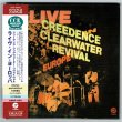 Photo1: LIVE IN EUROPE (USED JAPAN MINI LP CD) CREEDENCE CLEARWATER REVIVAL, CCR  (1)