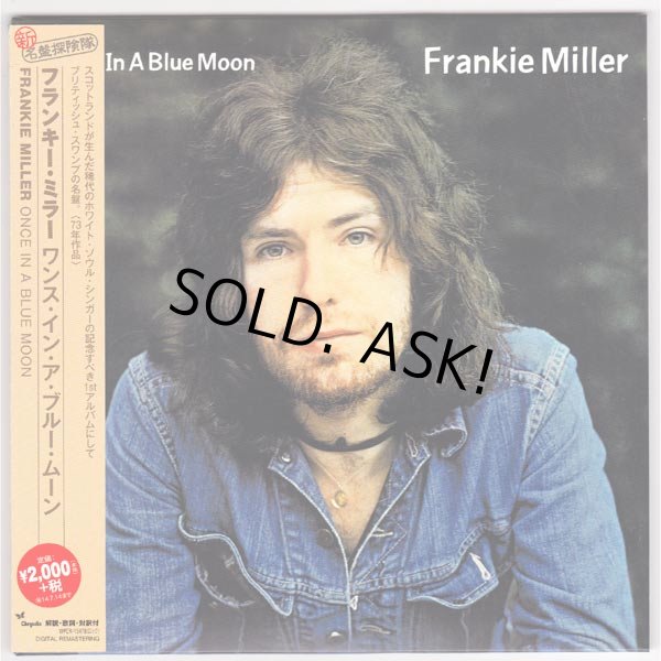 Photo1: ONCE IN A BLUE MOON (USED JAPAN MINI LP CD) FRANKIE MILLER  (1)