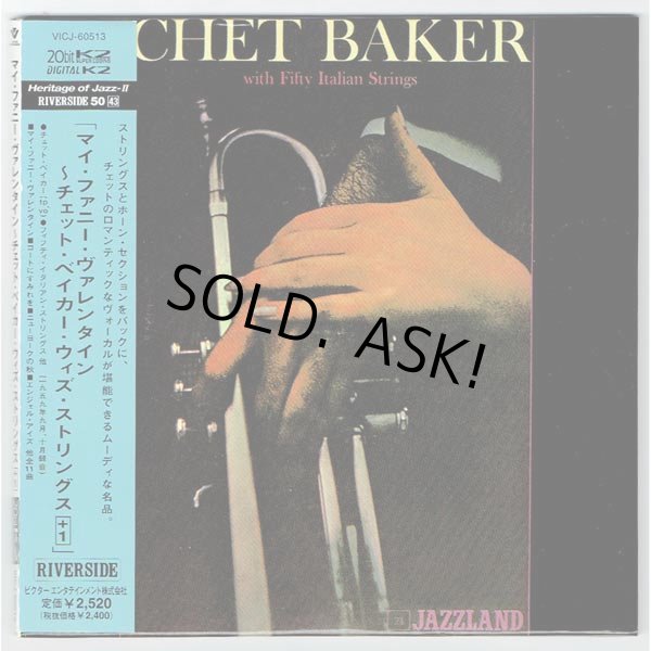 Photo1: CHET BAKER WITH FIFTY ITALIAN STRINGS (USED JAPAN MINI LP CD) CHET BAKER  (1)