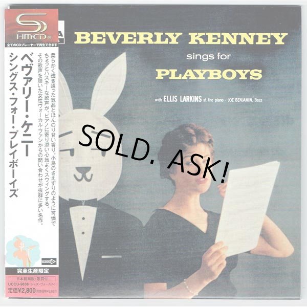 Photo1: BEVERLY KENNY / SINGS FOR PLAYBOYS (Used Japan Mini LP SHM-CD) (1)