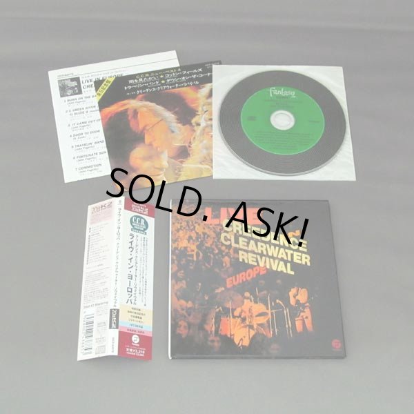 Photo2: LIVE IN EUROPE (USED JAPAN MINI LP CD) CREEDENCE CLEARWATER REVIVAL, CCR  (2)