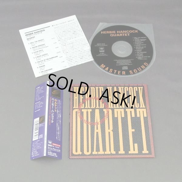 Photo2: HERBIE HANCOCK / QUARTET (Used Japan mini LP CD) (2)